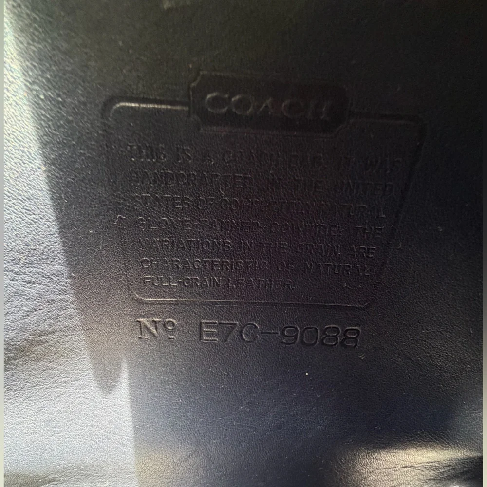 Vintage Coach Blue Belmont Satchel Revived (please read) - Picture 2 of 10